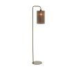 Stojaca lampa 33,5x28x155 cm DONIO drevená potlač d hnedá+d hnedá