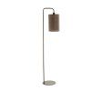 Stojaca lampa 33,5x28x155 cm DONIO drevená potlač d hnedá+d hnedá