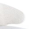 Barová stolička Indigo white bouclé