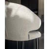 Barová stolička Indigo white bouclé