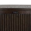 Konferenčný stolík Luxor hnedý 95Ø