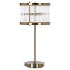 Stolová lampa Loiza, brúsená zlatá