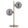 Stolová lampa Lise, brúsená zlatá