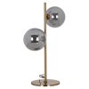 Stolová lampa Lise, brúsená zlatá
