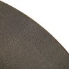 Jedálenský stôl Bloomville mosadzný shagreen so sklenenou doskou 140Ø