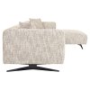 Pohovka Hoxton trendy nature 3-miestna + ležadlo pravá