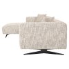 Pohovka Hoxton trendy nature 3-miestna + ležadlo ľavé
