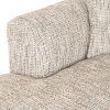 Pohovka Hoxton trendy nature 3-miestna + ležadlo ľavé