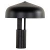 Stolová lampa Linzy čierna