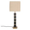 Stolová lampa Levina čierna/zlatá