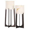Stolová lampa Loura bronzová veľká