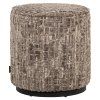 Pouffe & Footstool Lexie greige 45Ø