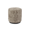 Pouffe & Footstool Lexie greige 45Ø