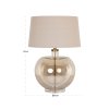 Stolová lampa Jazzy jantárová
