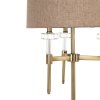 Stolová lampa Josie, brúsená zlatá