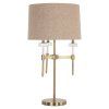 Stolová lampa Josie, brúsená zlatá
