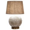 Stolová lampa Jamie biela