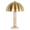 Stolová lampa Jara, brúsená zlatá