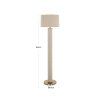 Stojacia lampa Joline béžová