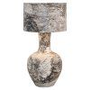 Stolová lampa Cecile čierna/biela