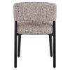Jedálenská stolička Zeno earth tweed