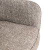 Jedálenská stolička Ginerva, otočná, earth tweed