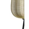 Stojanová lampa trojnožka Ø37x135 cm ADETA zlatá+matná čierna