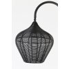 Stojaca lampa 35x30x160 cm ALVARO matná čierna