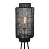 Stojanová lampa trojnožka Ø32x150 cm GRUARO matná čierna-mravčia bronz