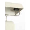 Stolová lampa 35x15,5x38 cm CARDONA krémová+nikel saténová