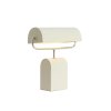 Stolová lampa 35x15,5x38 cm CARDONA krémová+nikel saténová