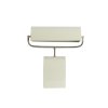 Stolová lampa 35x15,5x38 cm CARDONA krémová+nikel saténová