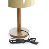 Stolová lampa Ø25x37 cm MARIVET piesková+hnedá