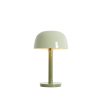 Stolová lampa Ø25x37 cm MARIVET olivovozelená+svetlozelená