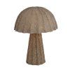 Stolová lampa Ø36x48 cm CHRISTIO textúra tmavosivá