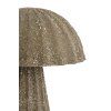 Stolová lampa Ø29x37 cm CHRISTIO textúra tmavosivá