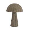 Stolová lampa Ø29x37 cm CHRISTIO textúra tmavosivá