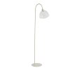 Stojaca lampa 47x28x160 cm BISHO sklo číre+krémové