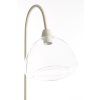 Stojaca lampa 47x28x160 cm BISHO sklo číre+krémové