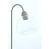 Stolová lampa 31,5x20x61 cm BISHO sklo číre+krémové
